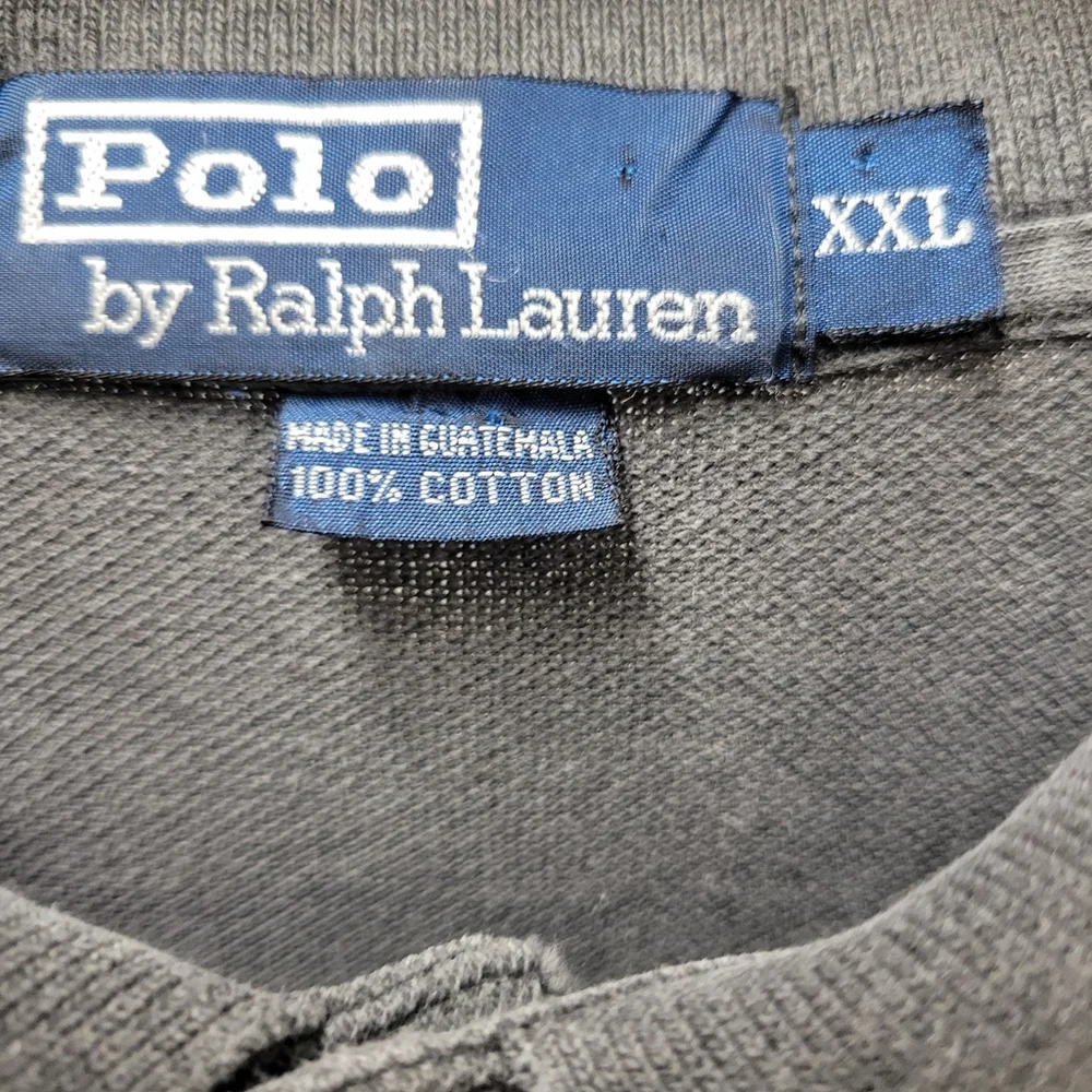 Polo Ralph Lauren Men's Long-Sleeves Shirt Size XXL Gray Excellent Condition